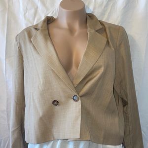 Express Cropped Blazer